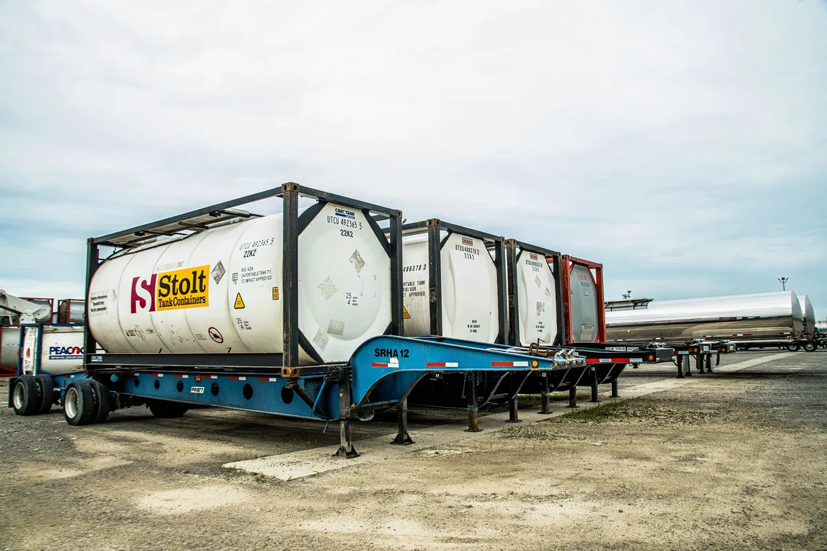 Store & Haul depot equipment supporting ISO tank and tanker heating service